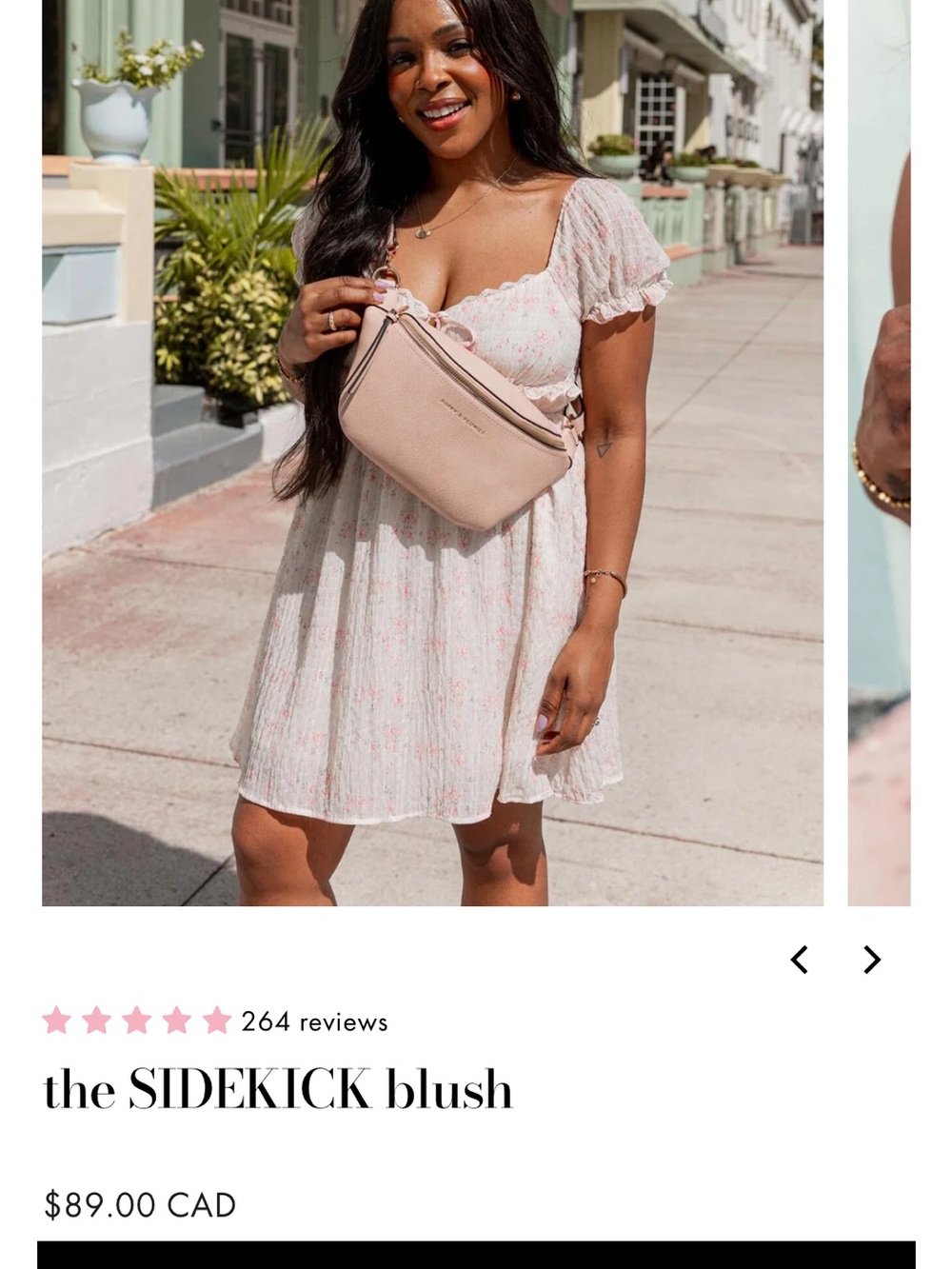 Poppy & Peonies Blush Sidekick - Picture 2 of 9